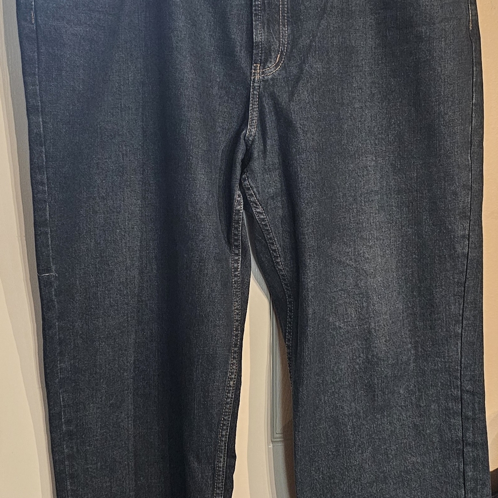 Axist Men's Relaxed Fit Jeans in Deep Indigo